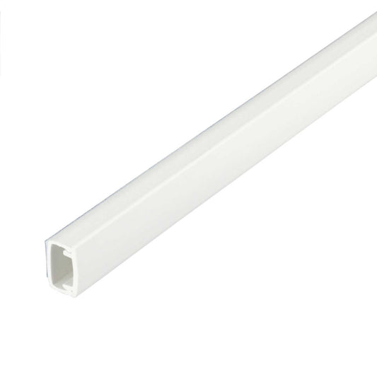 Centaur 16mm x 10mm PVC Self Adhesive Mini Trunking White (3m Length)