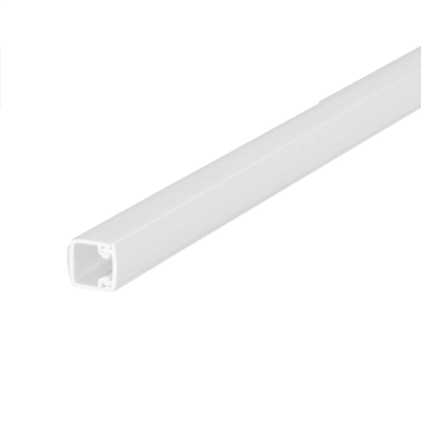 Centaur 16mm x 16mm PVC Self Adhesive Mini Trunking White (3m Length)