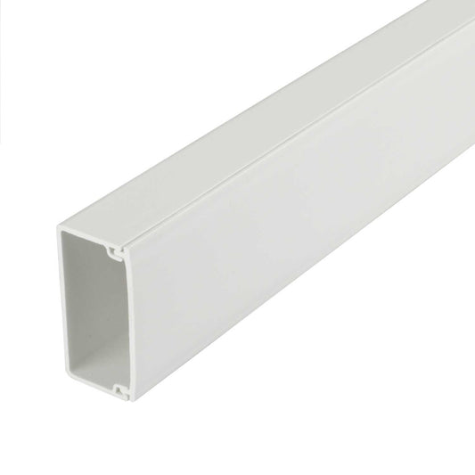 Centaur 38mm x 25mm PVC Mini Trunking White (3m Length)