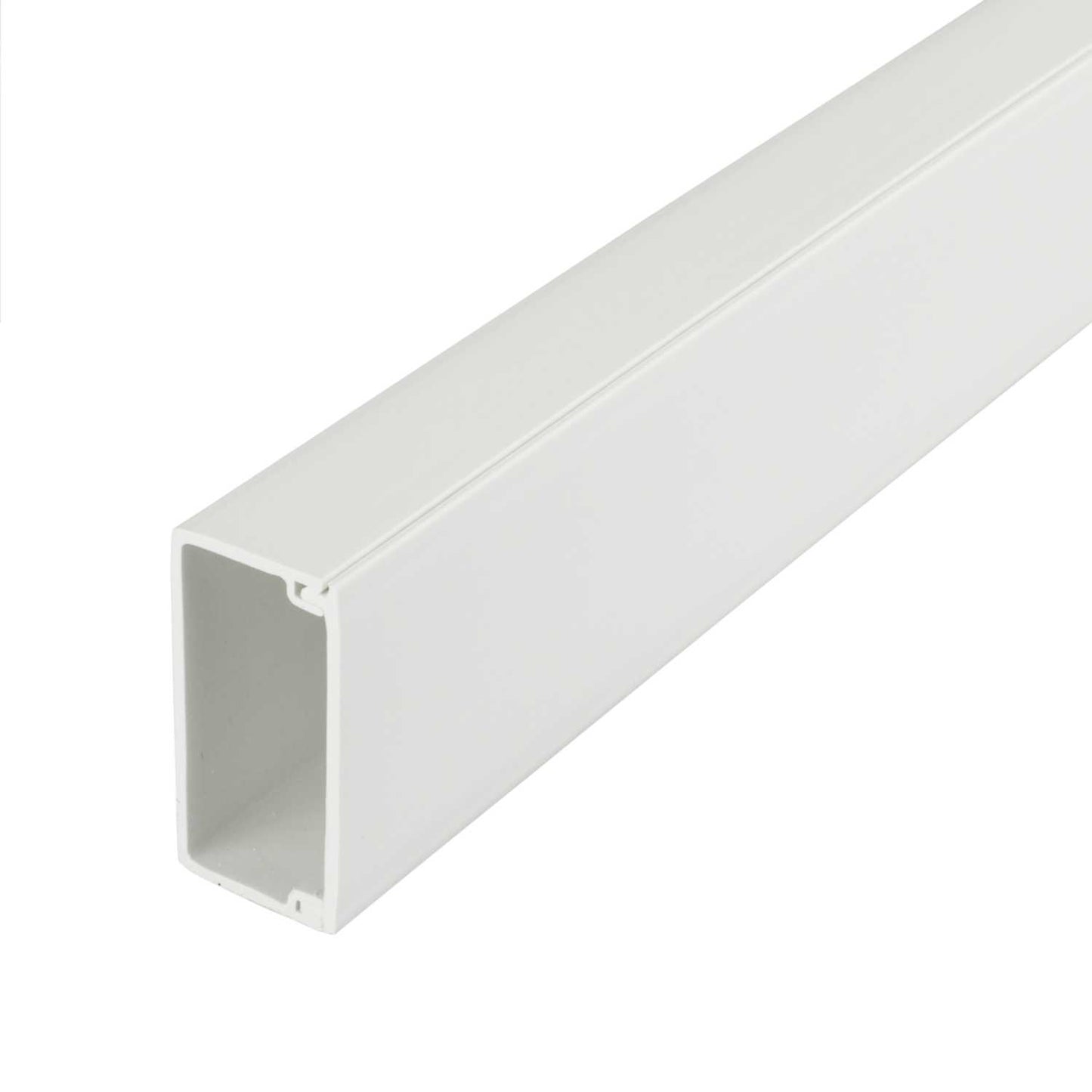 Centaur 50mm x 25mm PVC Self Adhesive Mini Trunking White (3m Length)