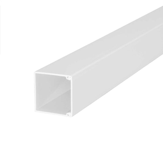 Centaur 50mm x 50mm PVC Maxi Trunking White (3m Length)