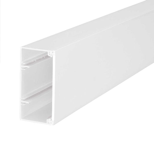 Centaur 100mm x 50mm PVC Maxi Trunking White (3m Length)