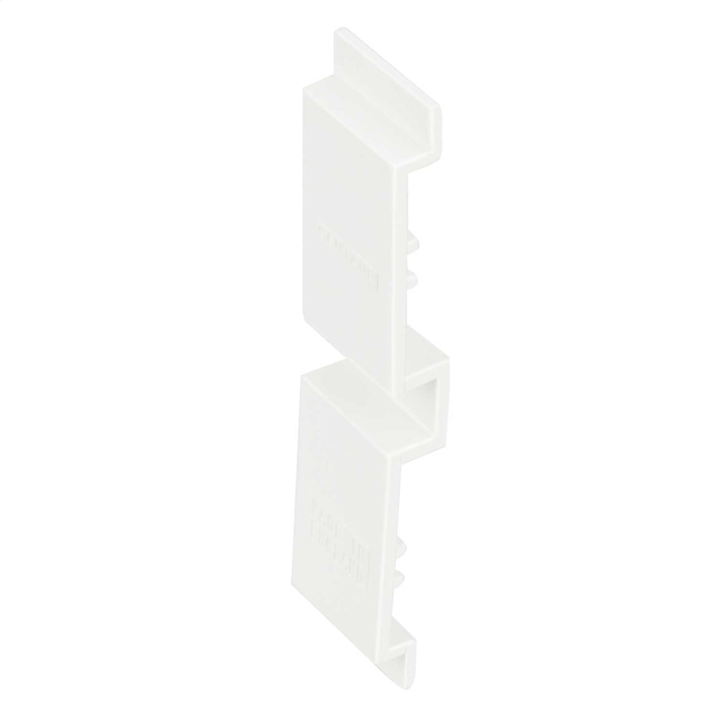 Campus Dado Trunking Cable Retainer White (Sold in 1's)