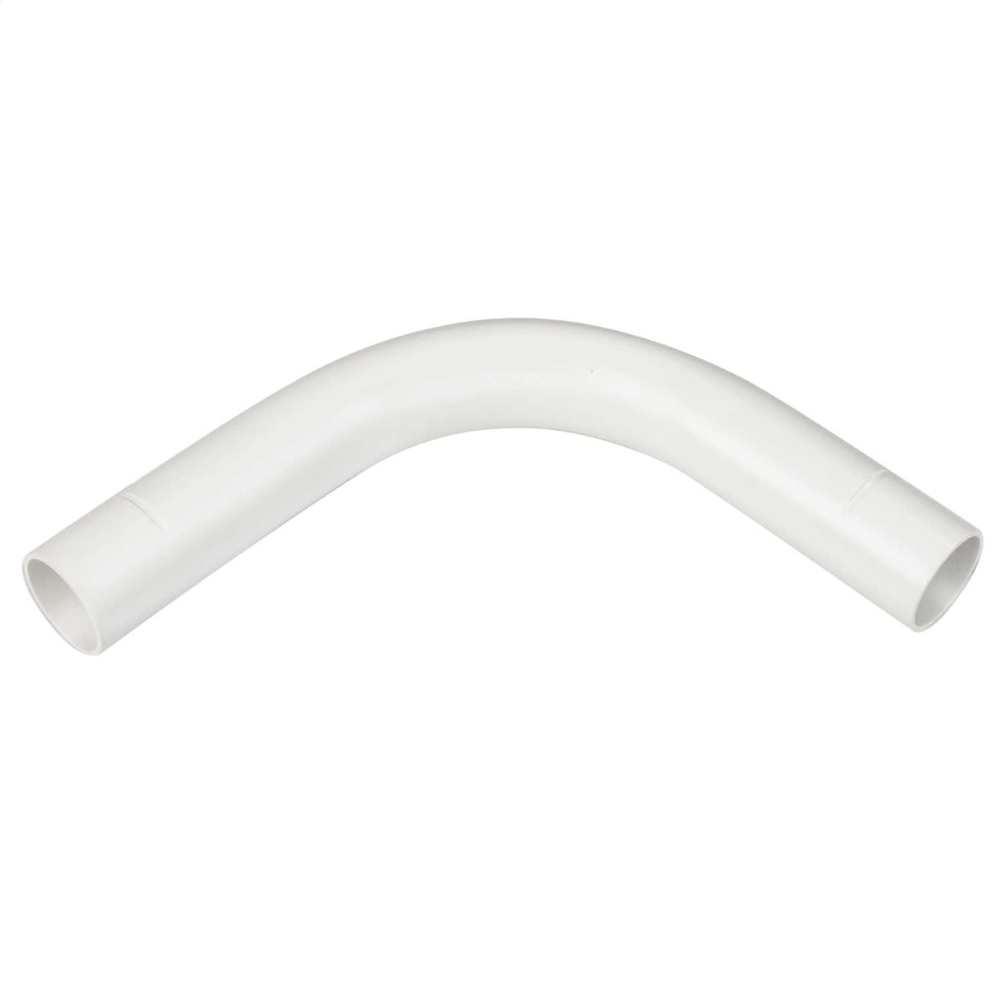 25mm PVC Conduit Slip Bend White (Sold in 1's)
