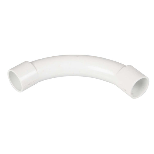 Centaur 20mm PVC Conduit Moulded Slip Bend White