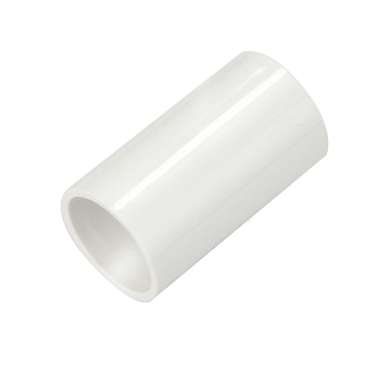 20mm PVC Conduit Straight Coupler White (Sold in 1's)