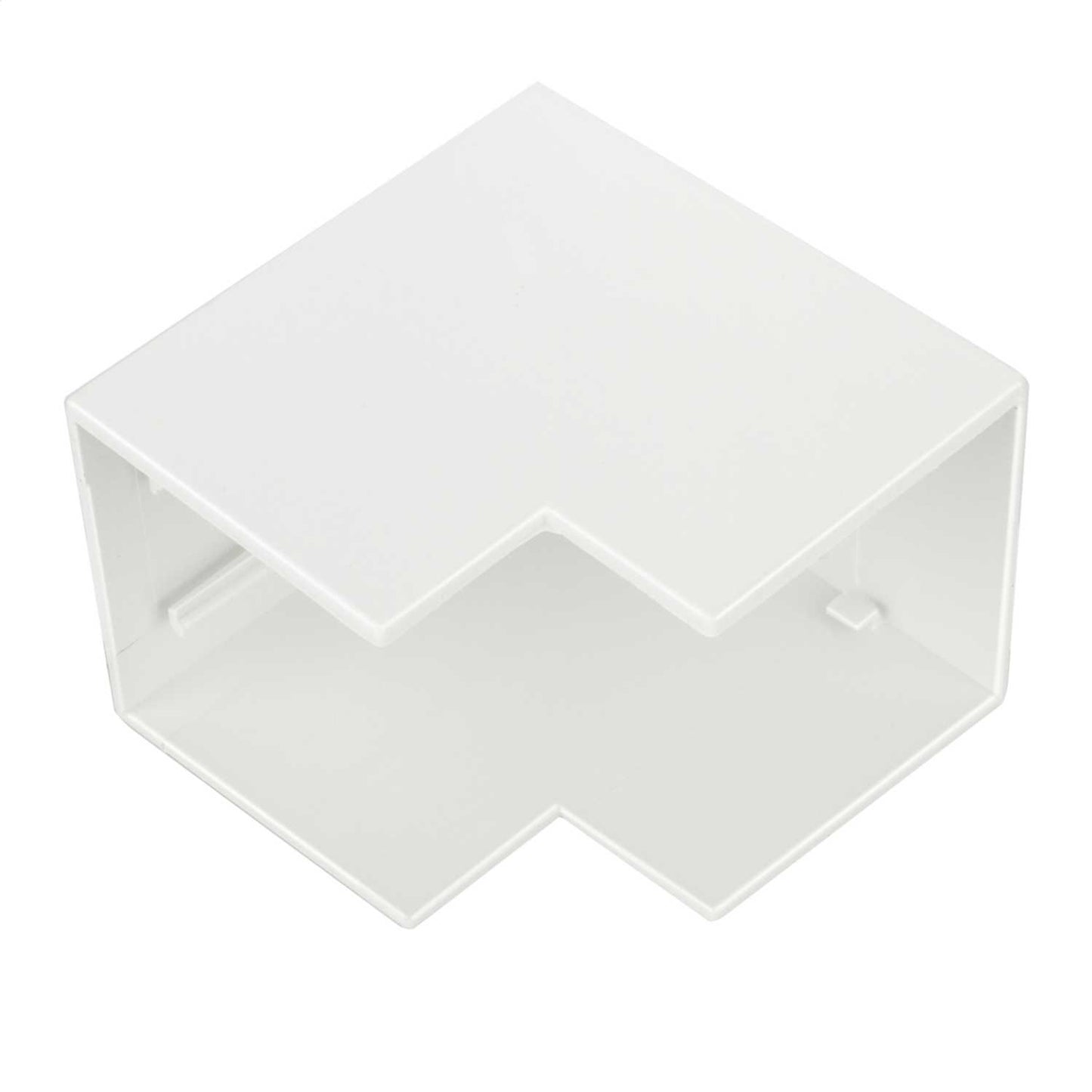 50mm x 50mm Clip On External Angle White for CMXT22W (Sold in 1's)