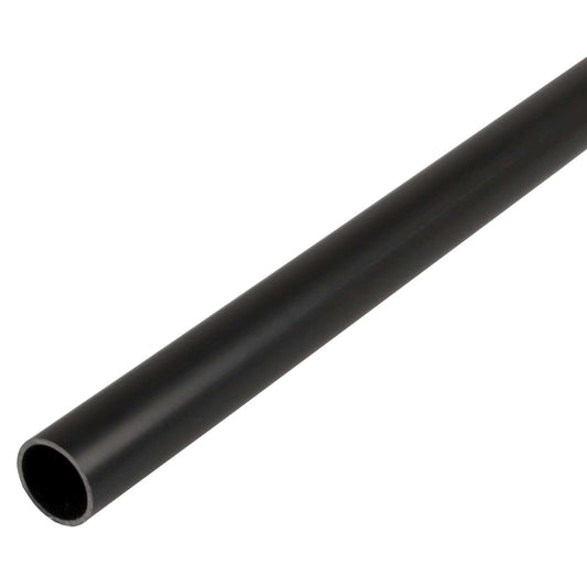 Centaur 20mm PVC Round Conduit Light Gauge Black (3m Length)
