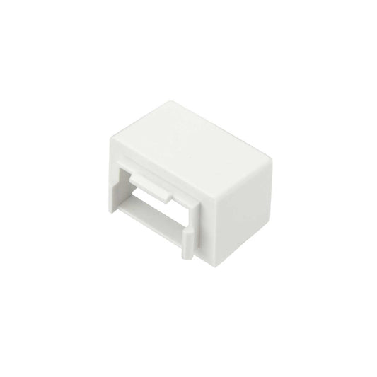 25mm x 16mm Mini Trunking Adaptor White for CMT 2 (Sold in 1's)