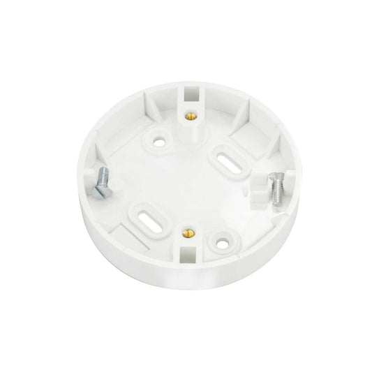 Mini Trunking Ceiling Rose Adaptor White (Sold in 1's)