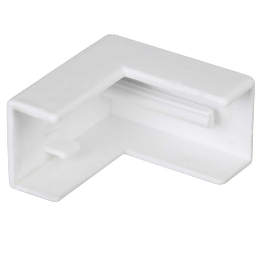 16mm Mini Trunking External Bend White (Sold in 1's)