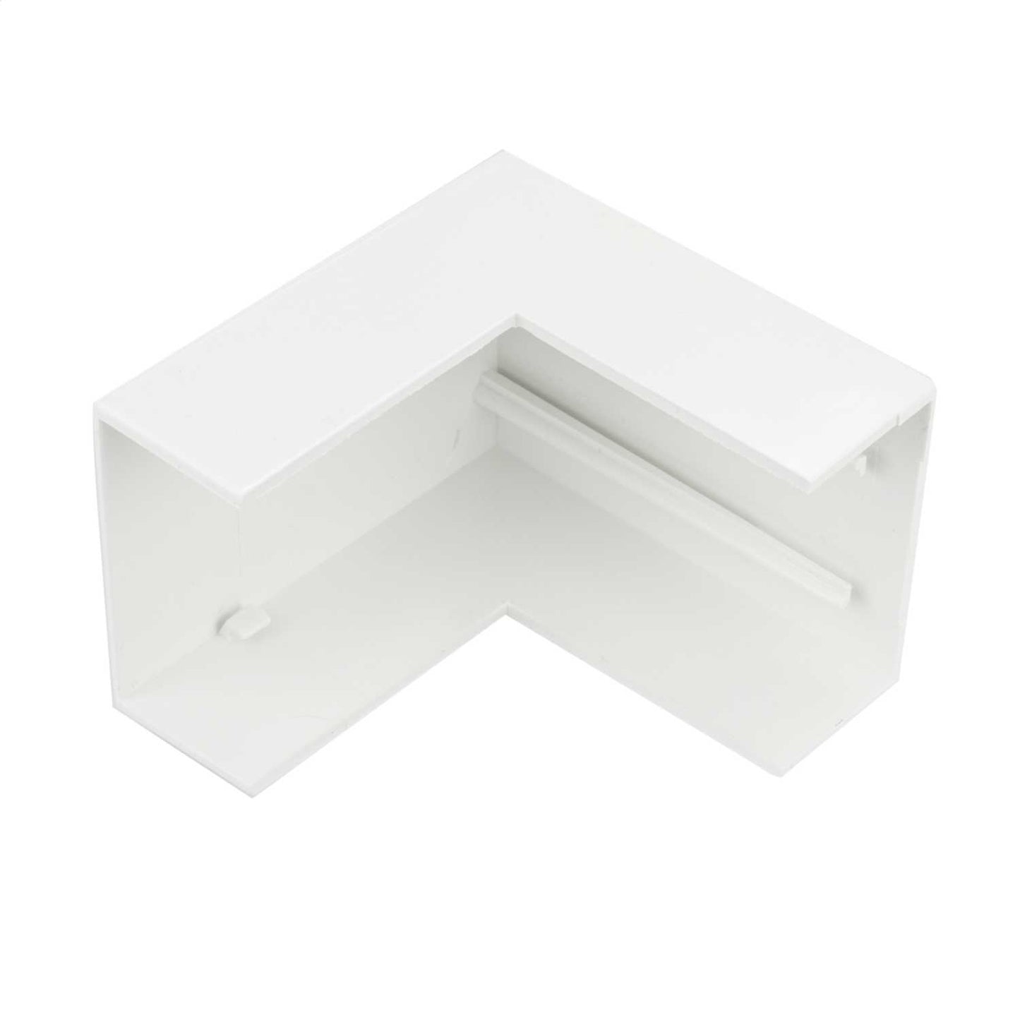 Mini Trunking External Bend White (Sold in 1's)
