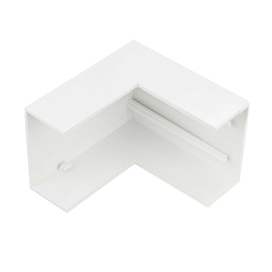 Mini Trunking External Bend White (Sold in 1's)