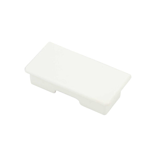 Mini Trunking End Cap White (Sold in 1's)