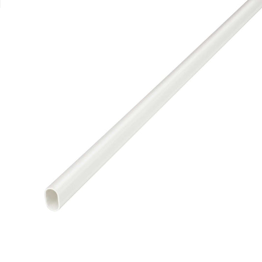 Centaur 16mm PVC Oval Conduit White (3m Length)