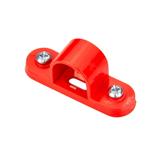 20mm PVC Conduit Spacer Bar Saddle Red (Sold in 1's)