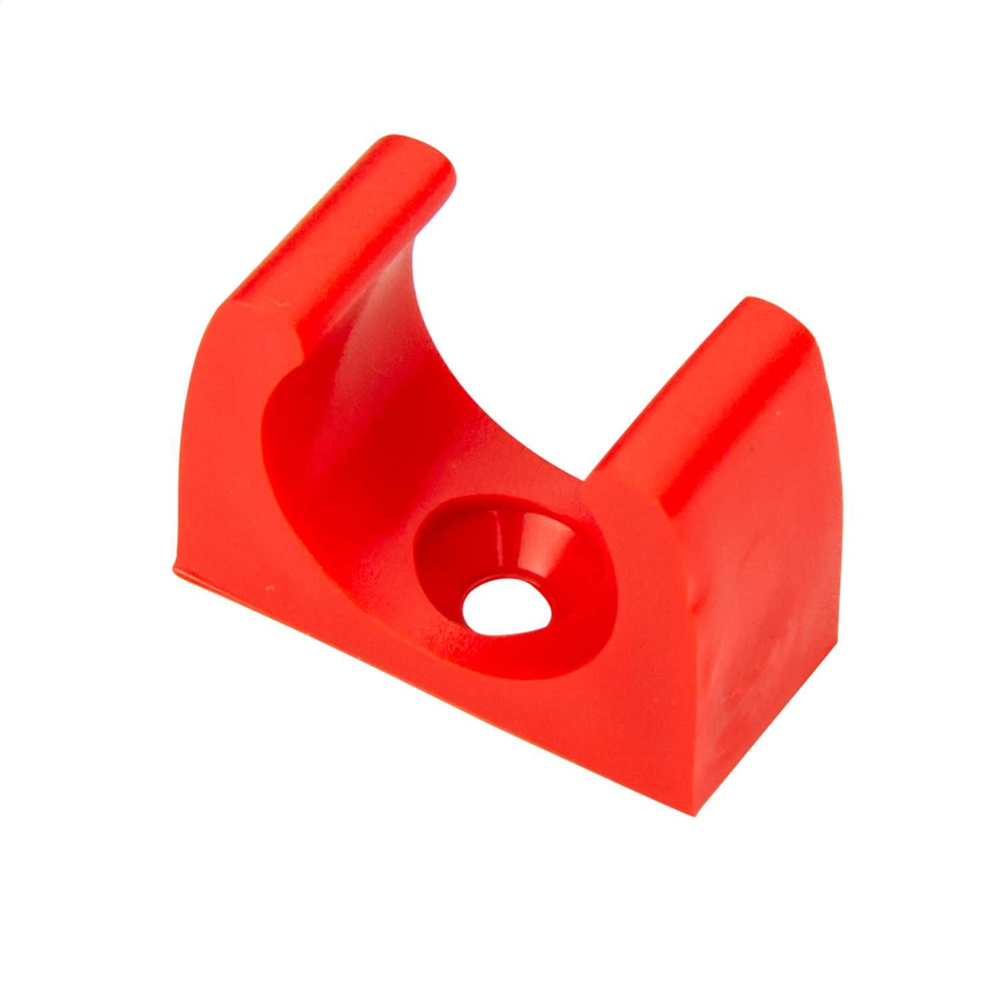 20mm PVC Round Conduit Clip Red (Sold in 1's)