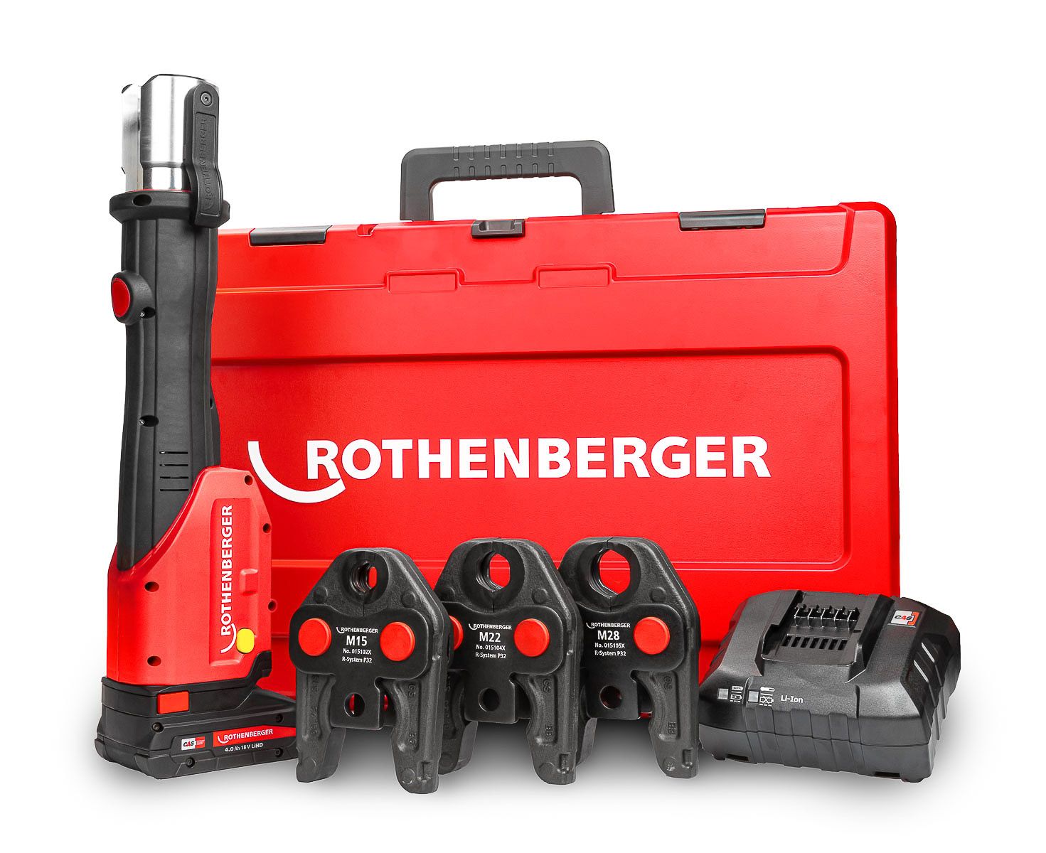 ROTHENBERGER 4000 ROMAX PRESS GUN INC 15-28mm JAWS 1000001932