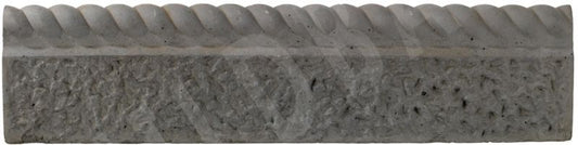 BRADSTONE RUSTIC ROPE TOP EDGING 150 x 50 x 600mm OLD GRANITE 21097
