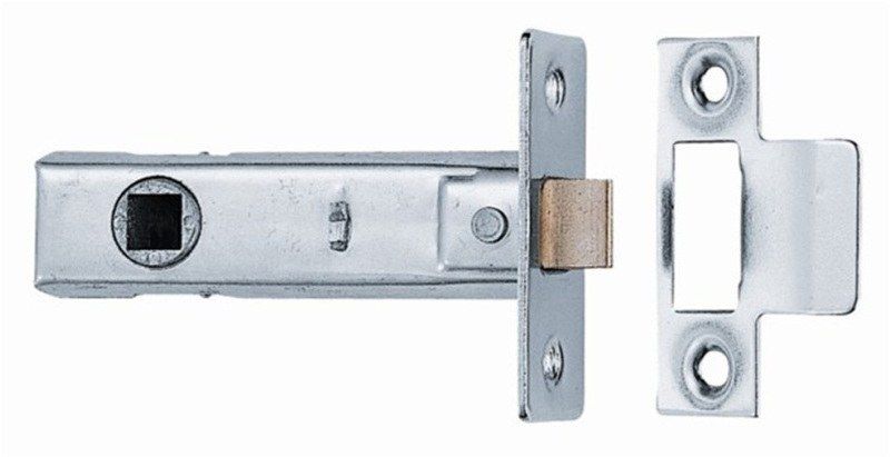 DALE DP007171 TUBULAR MORTICE LATCH 76mm NICKEL PLATED