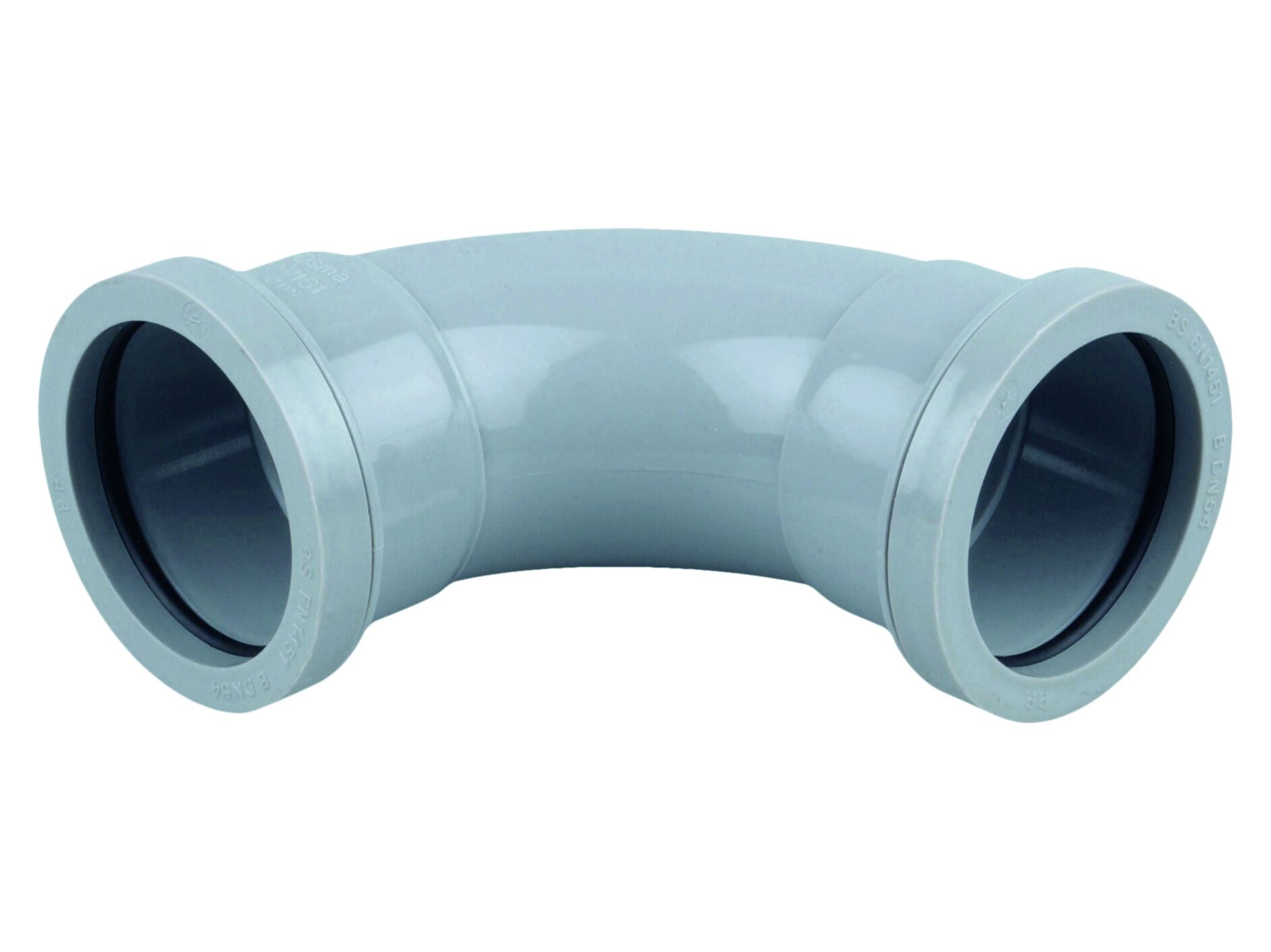 OSMAWELD 5W161 PP BEND 90deg 40mm 5W161G GREY