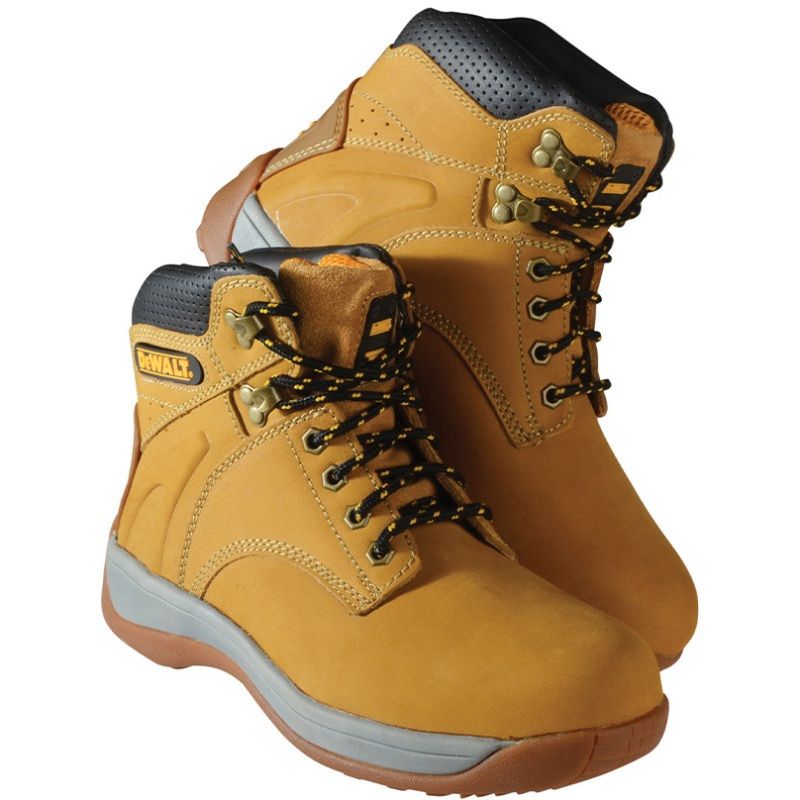 DEWALT  EXTREME SAFETY BOOTS WHEAT  SIZE 8