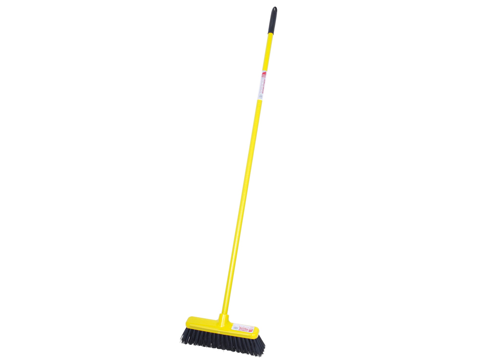 GORILLA GORBROOM30Y BROOM HEAD & HANDLE 300mm YELLOW