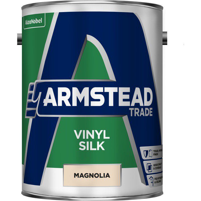 ARMSTEAD TRADE VINYL SILK EMULSION 5l MAGNOLIA 5218686
