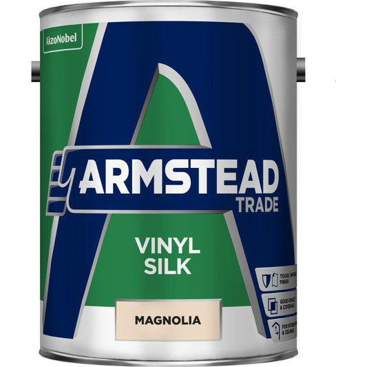 ARMSTEAD TRADE VINYL SILK EMULSION 5l MAGNOLIA 5218686