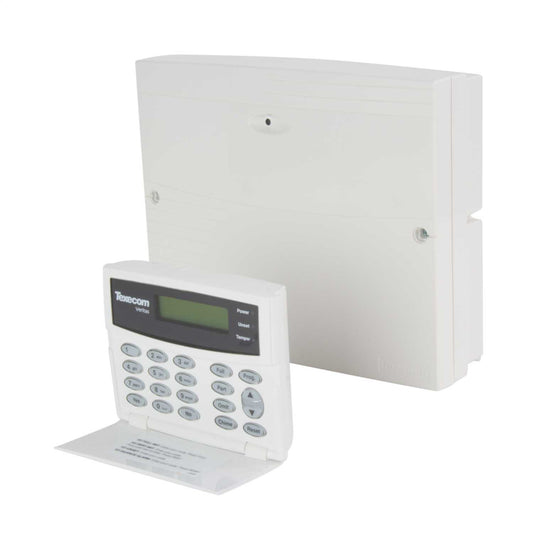 Texecom Veritas Excel 8 Zone Alarm Panel with LCD Keyboard