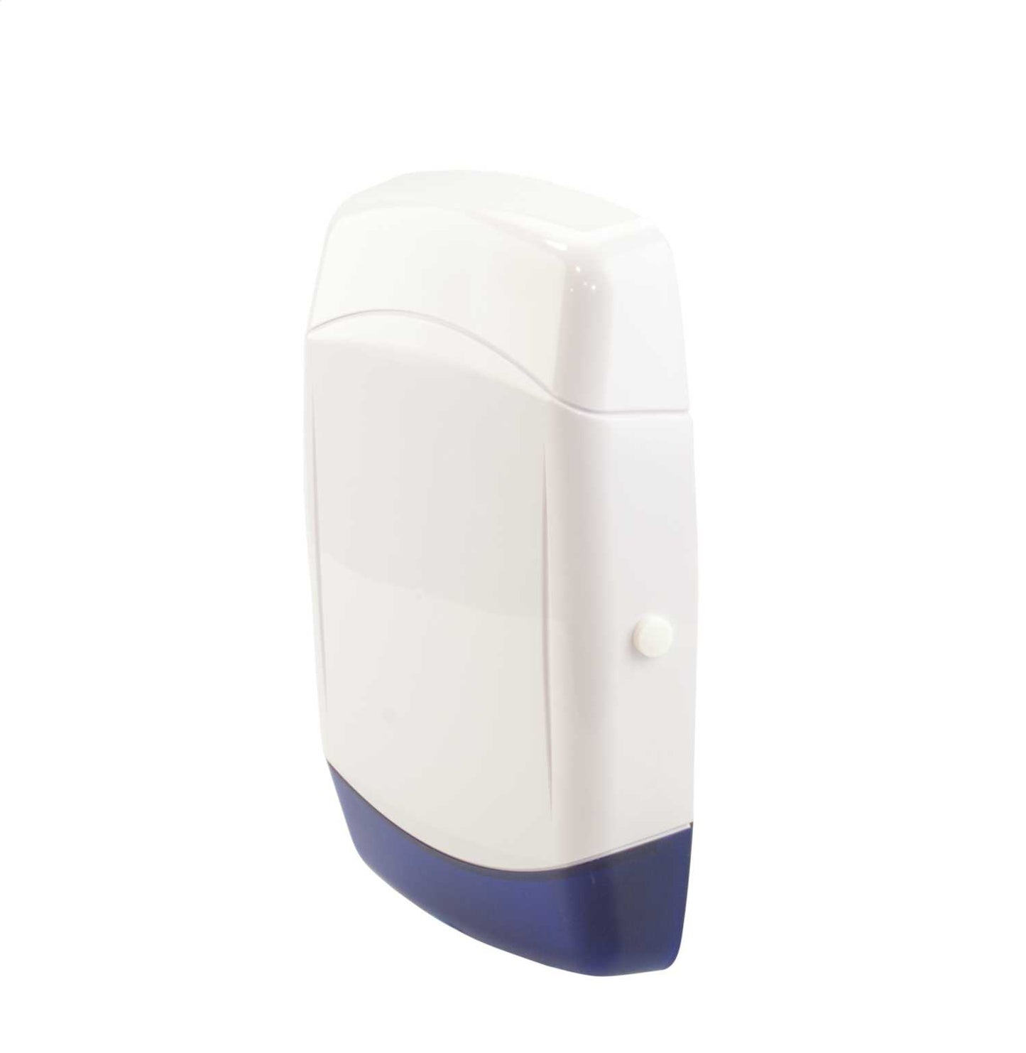 Challenger LED Dummy External Sounder and Strobe White with Blue Lens