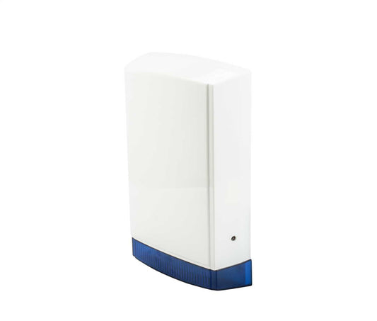 Texecom Odyssey 1E External Sounder and Strobe Unit White with Blue Lens