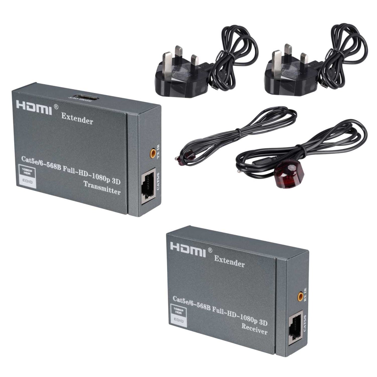 Challenger 60m Video Extender Single CAT5e or CAT6 Cable