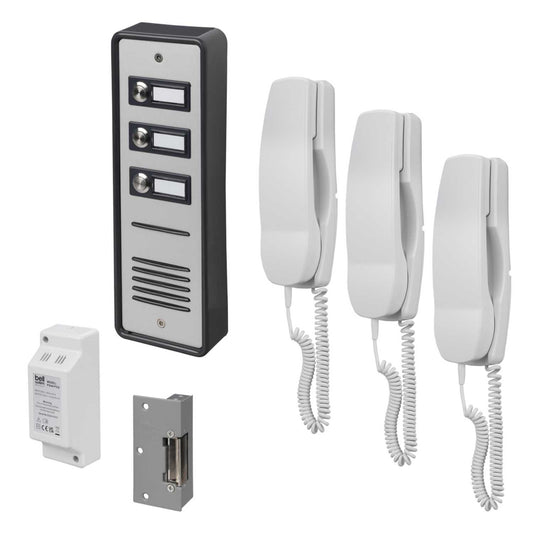 Bell Systems 3 Way Audio Door Entry Kit