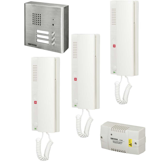 Fortessa 3 Way Audio Door Entry Kit