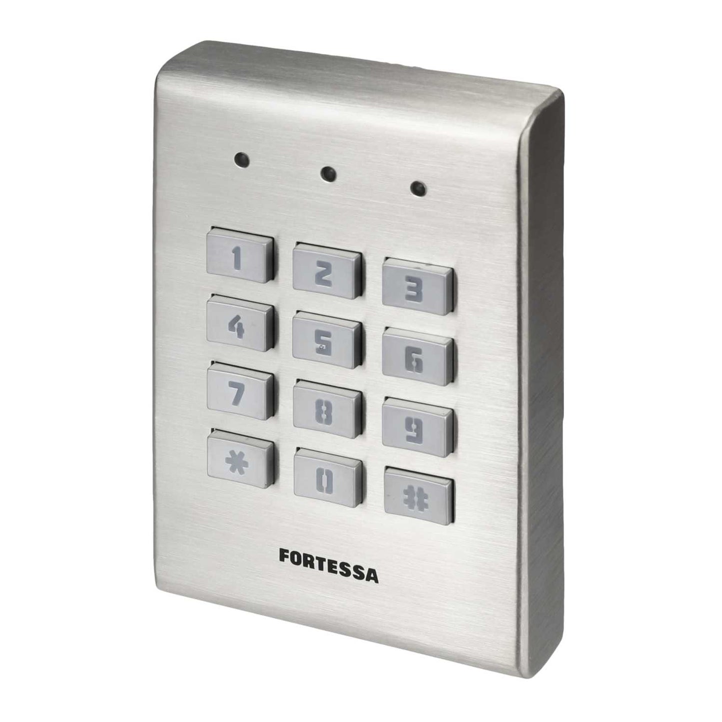 Fortessa Surface Mount Keypad Stainless Steel