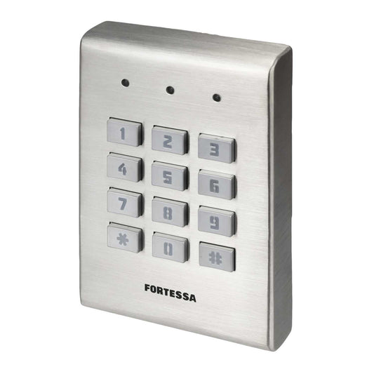 Fortessa Surface Mount Keypad Stainless Steel