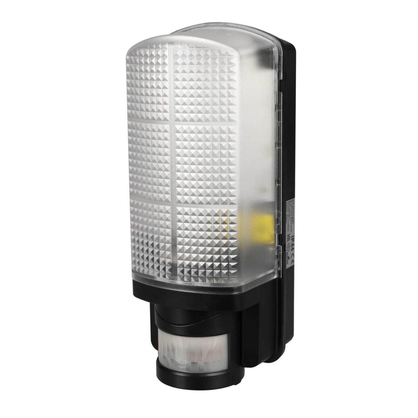 Challenger 8W LED Bulkhead Fitting with PIR Black 6000K