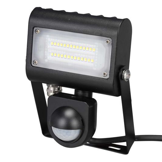 Challenger 15W LED High Lumen Slimline Floodlight with PIR 5000K