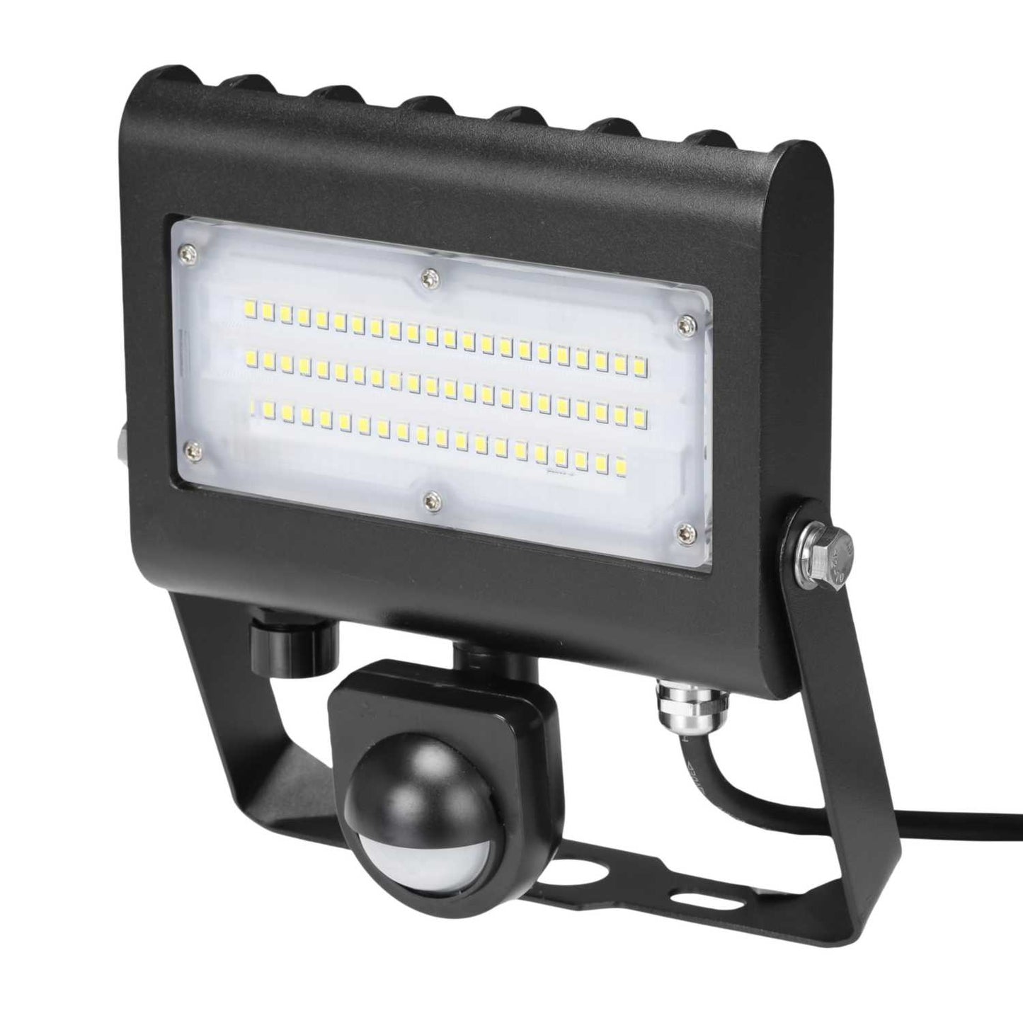Challenger 30W LED High Lumen Slimline Floodlight with PIR 5000K