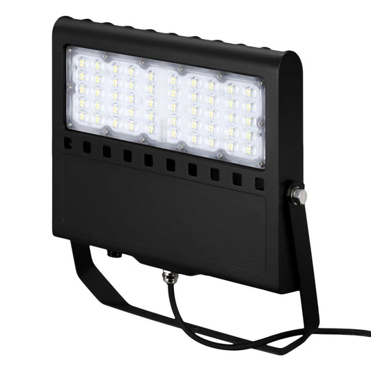 Challenger 150W LED Slimline Floodlight Black 5000K