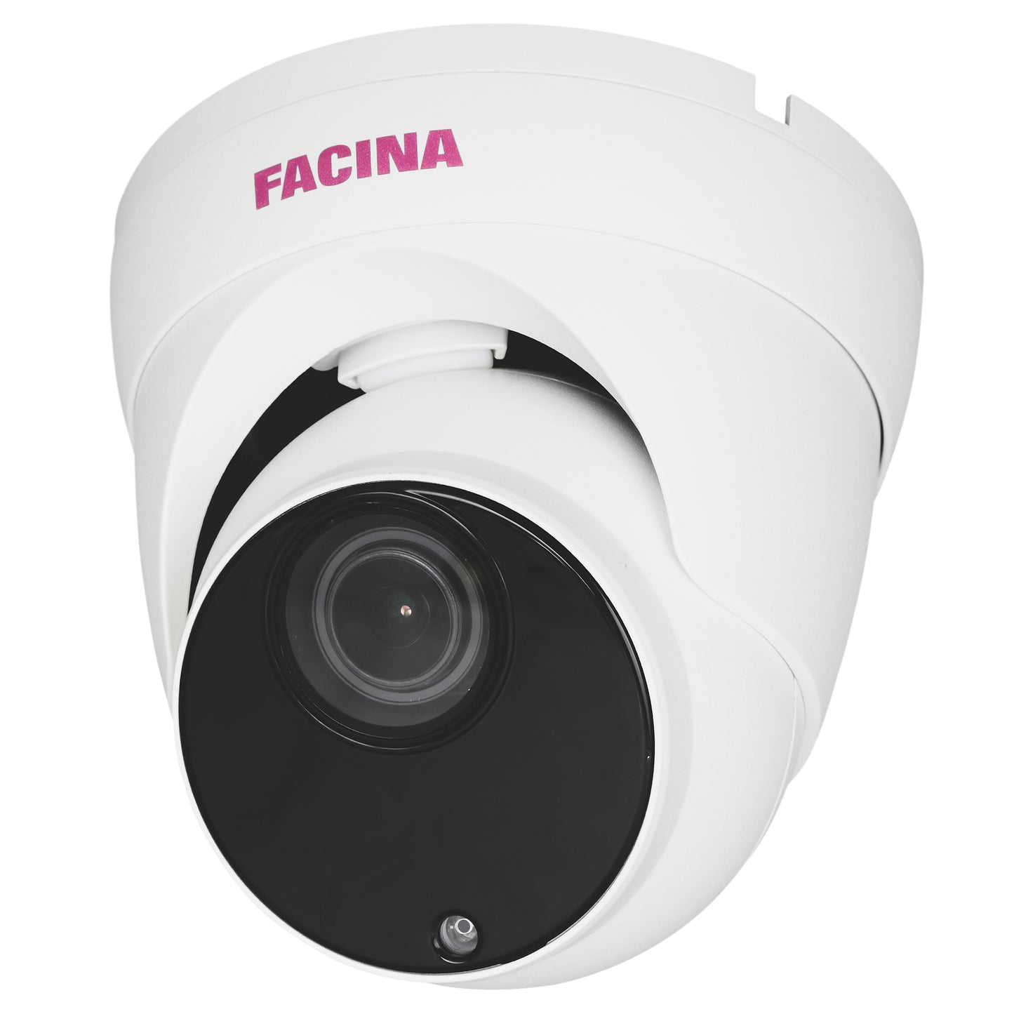 Facina 2.8 - 12mm Lens 4K IP HD Dome Camera White