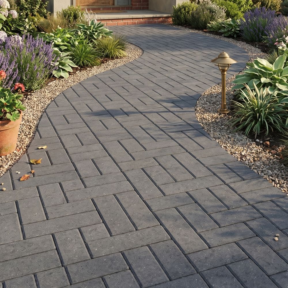Charcoal Concrete Block Paving 200mm x 100mm x 60mm (Per m2)