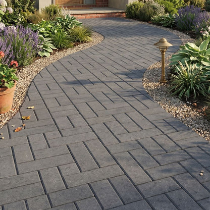 Charcoal Concrete Block Paving 200mm x 100mm x 60mm (Per m2)