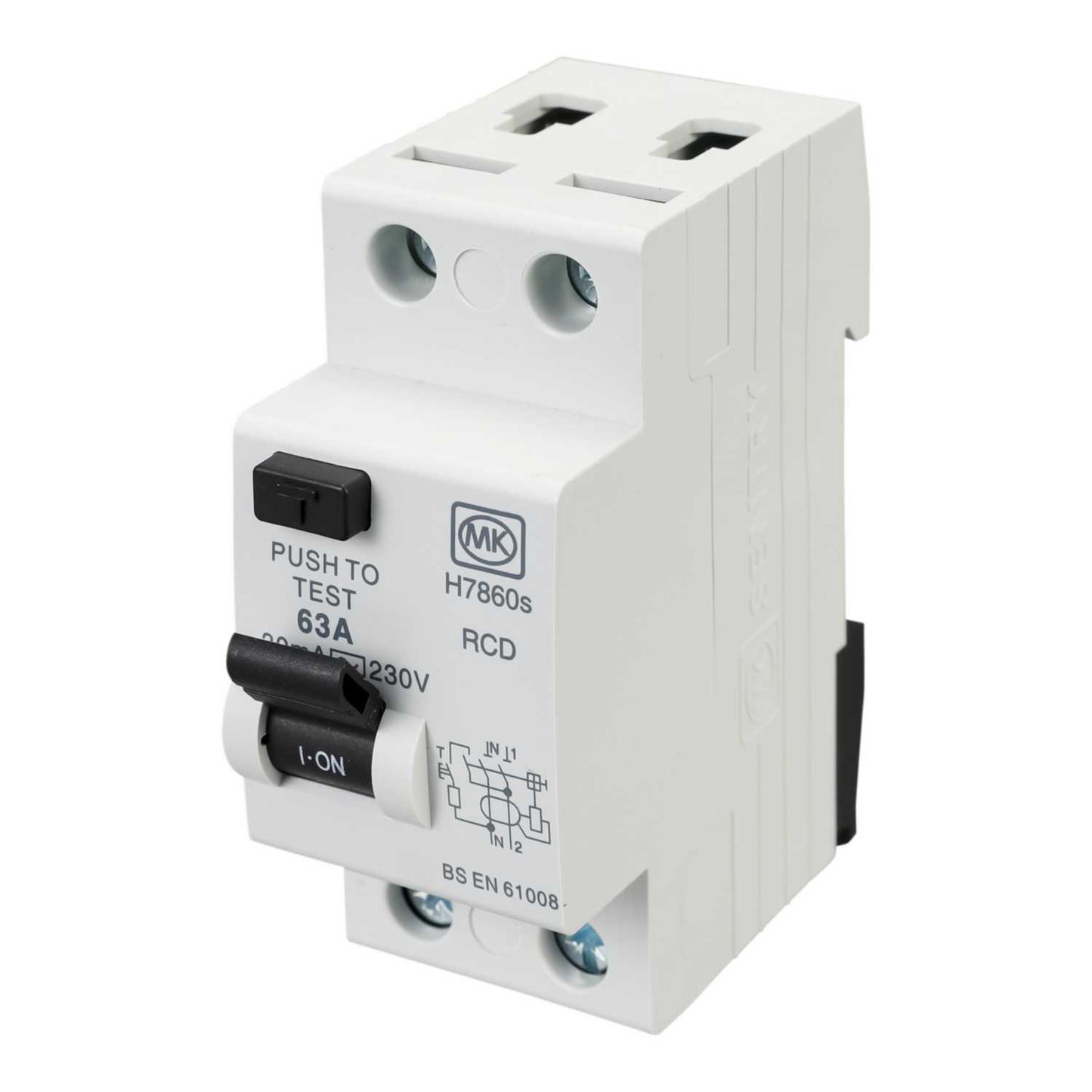 MK Sentry 63A 2 Pole 30mA Type AC RCD