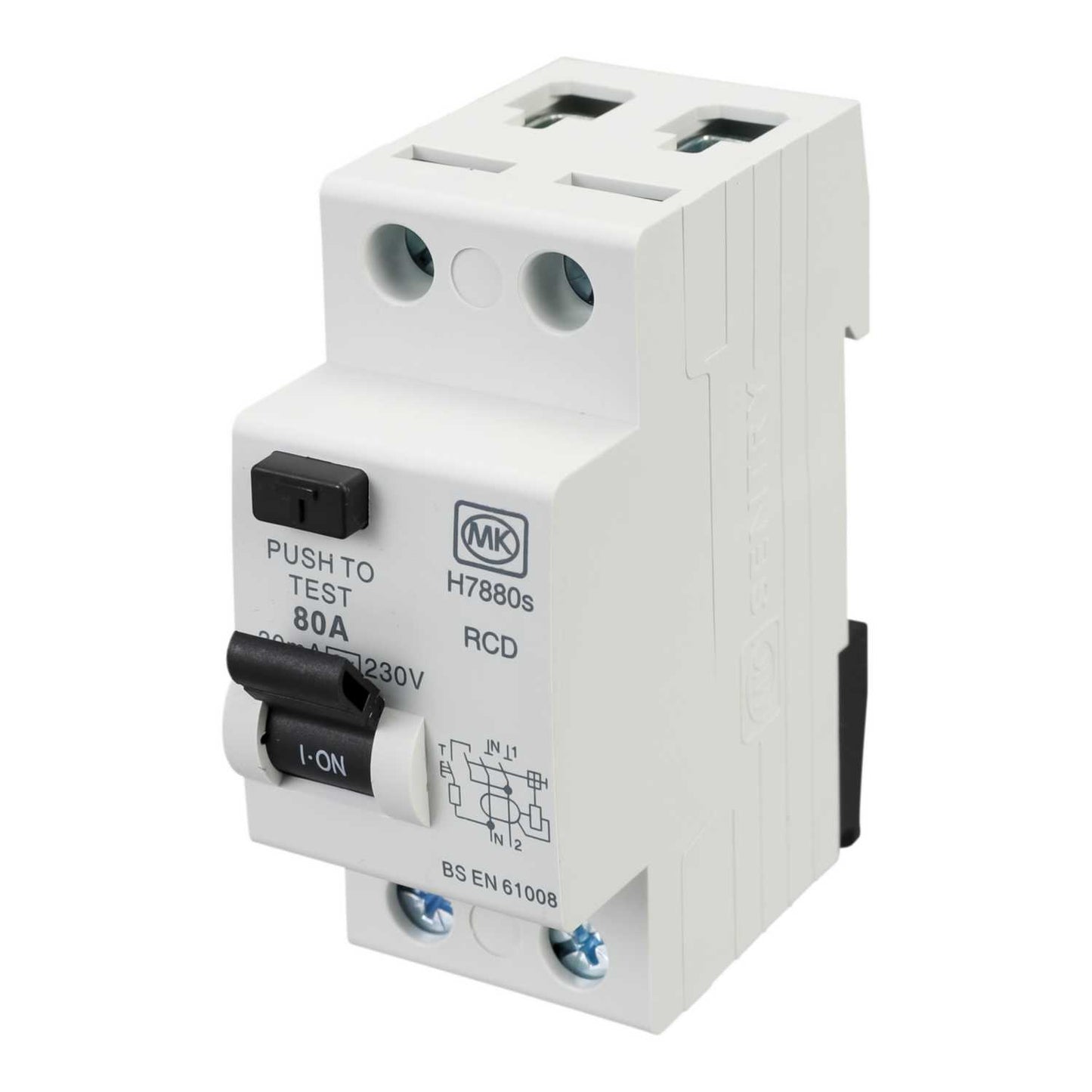 MK Sentry 80A 2 Pole 30mA Type AC RCD