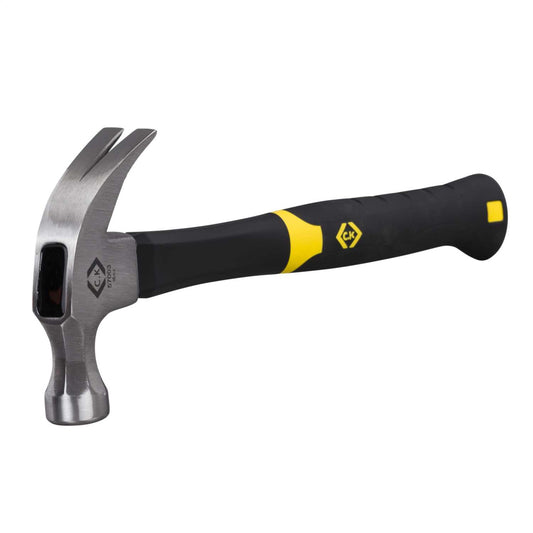 CK 16oz Fibreglass Shaft Anti Vibration Claw Hammer