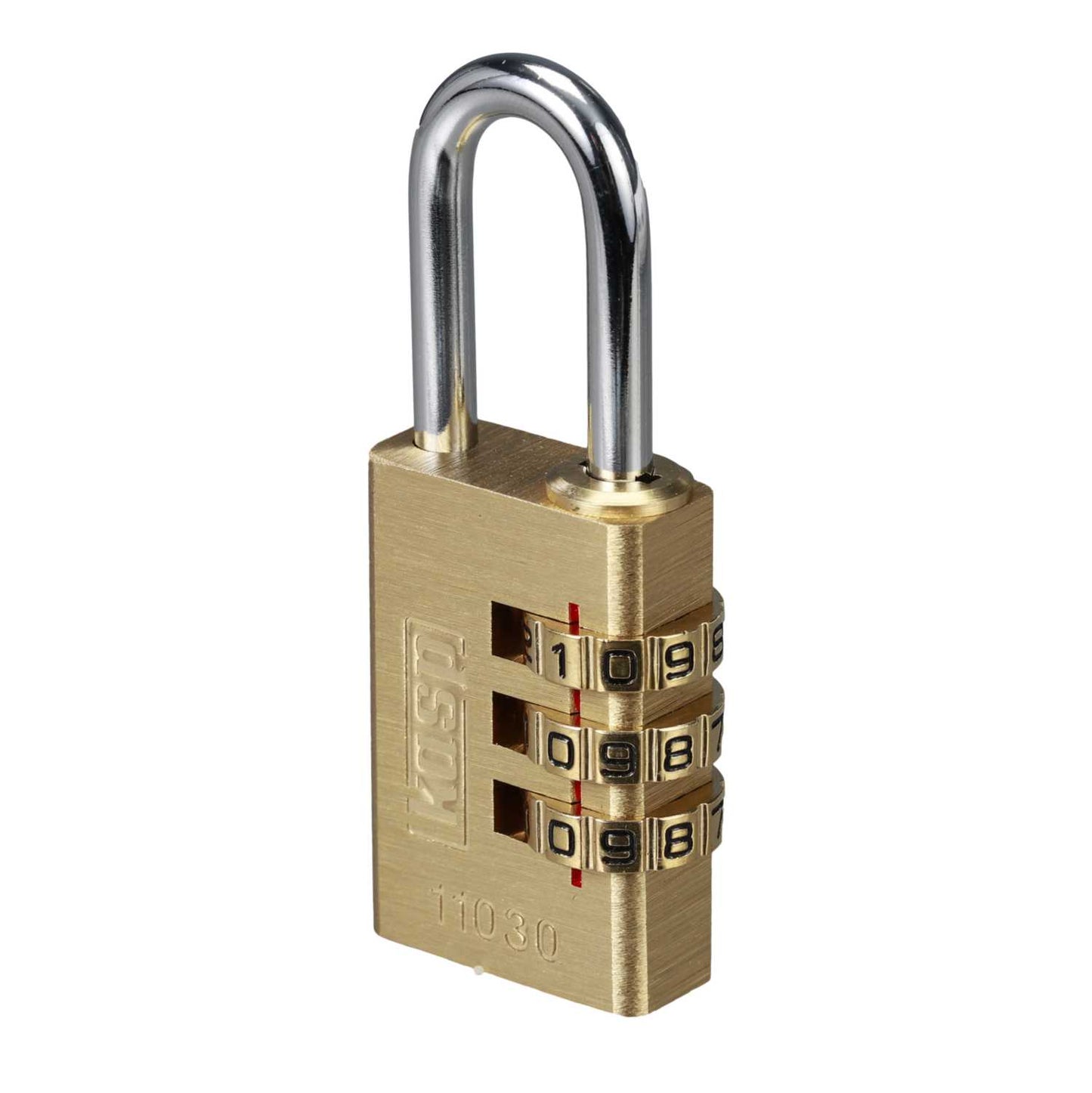 Kasp 30mm Combination Padlock Brass