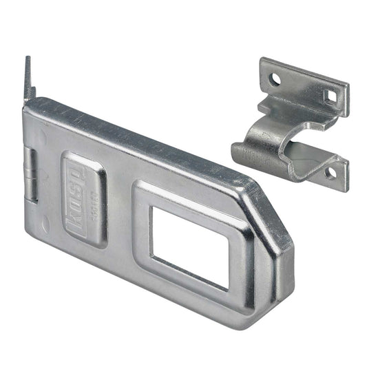 Kasp 120mm Disc Lock Hasp and Staples Stainless Steel