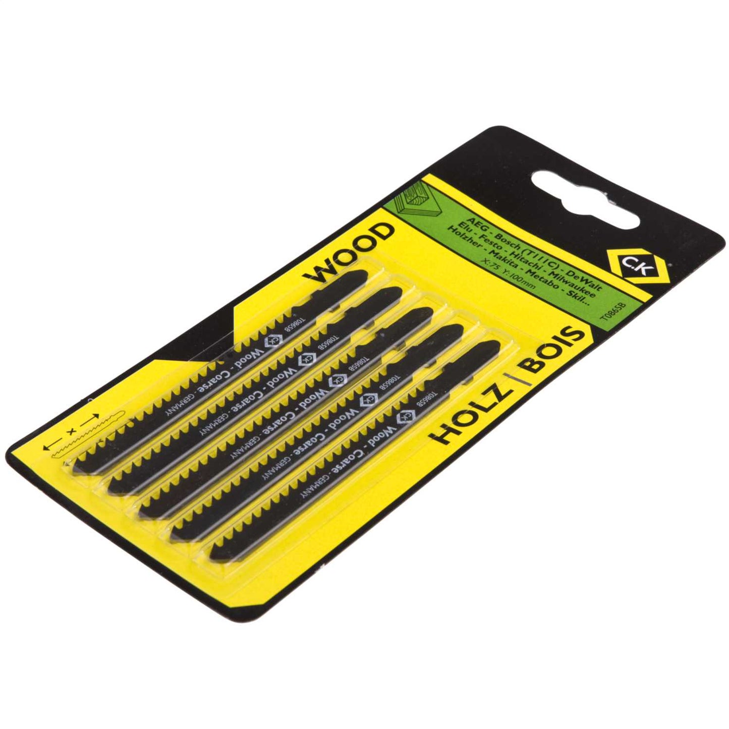 CK Type B Jigsaw Blade (Pack of 5)